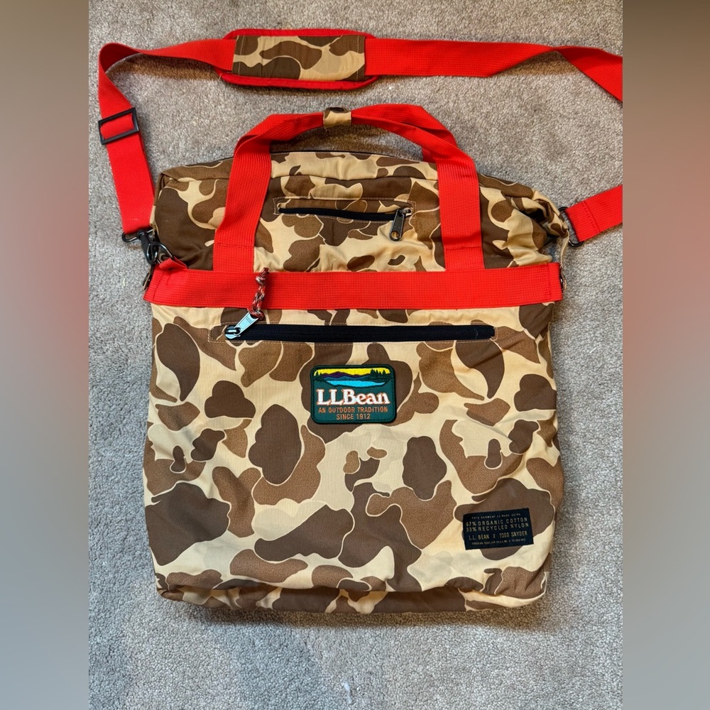 L.L. Bean x Todd Snyder Camouflage bag